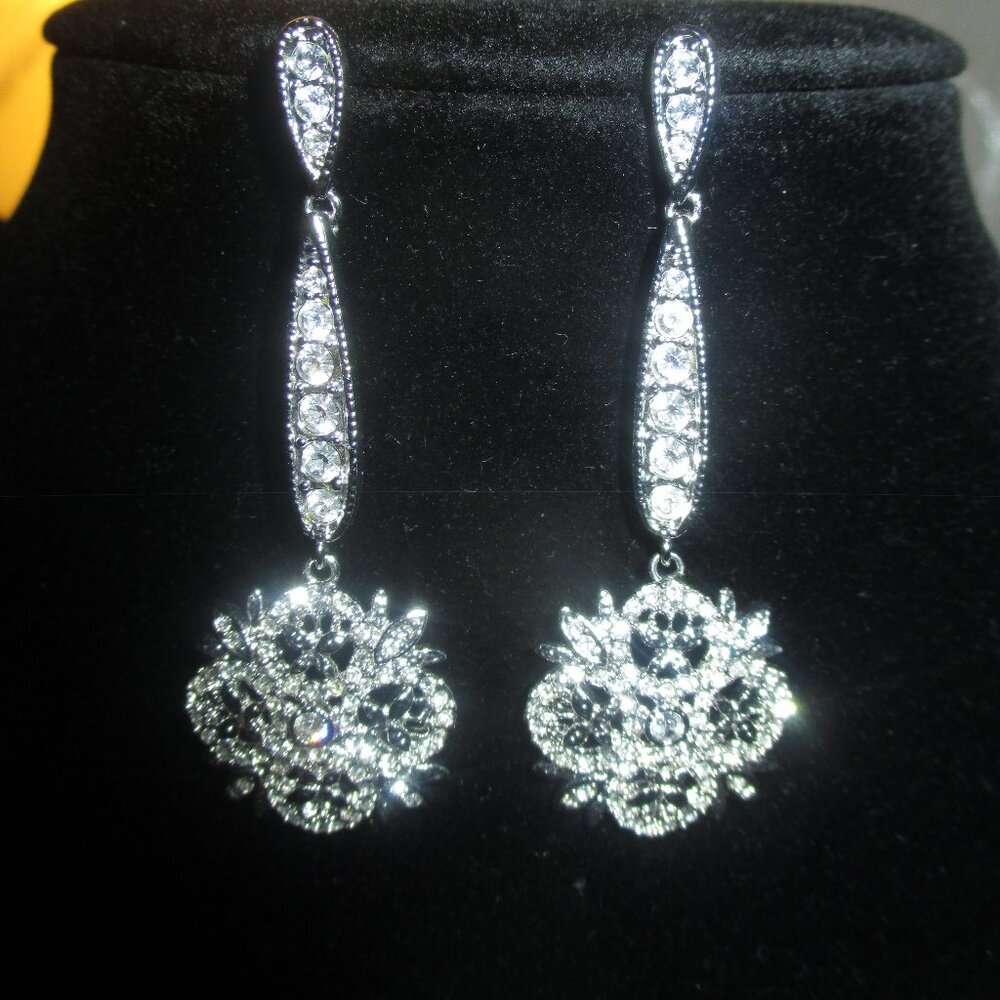 Winter Crystal Earrings